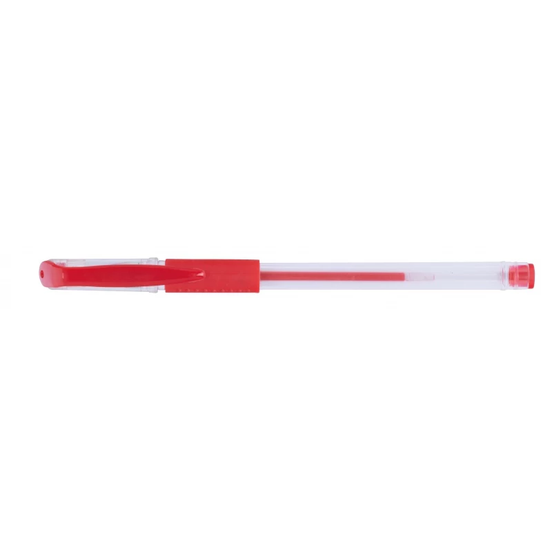 Czerwony długopis żelowy Office Products 0.5mm