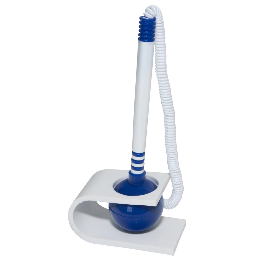 Niebieski długopis na sprężynce Office Products
