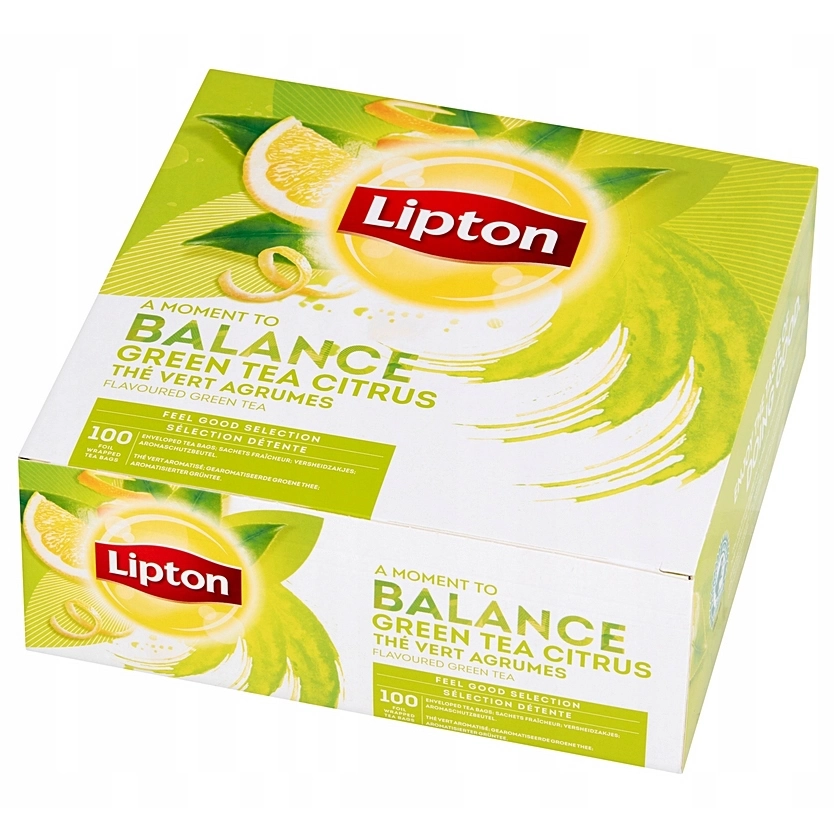 Herbata Zielona Ekspresowa Lipton Classic Green Tea Citrus