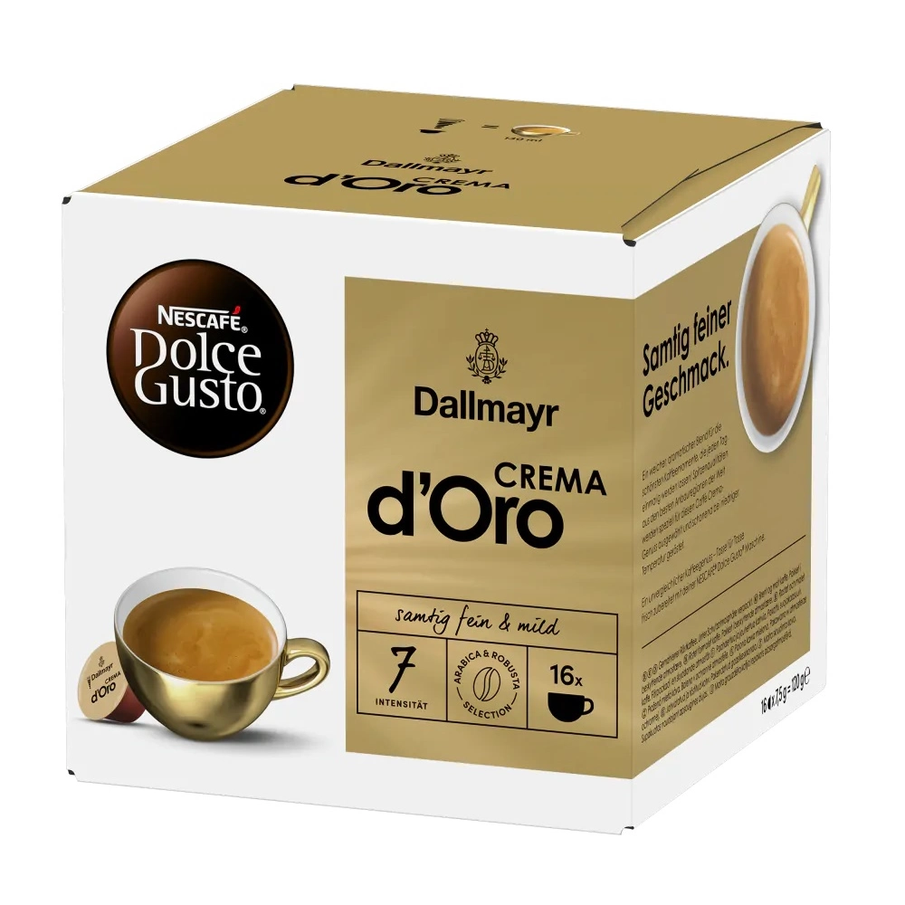 Kapsułki Dallmayr do Ekspresu Dolce Gusto