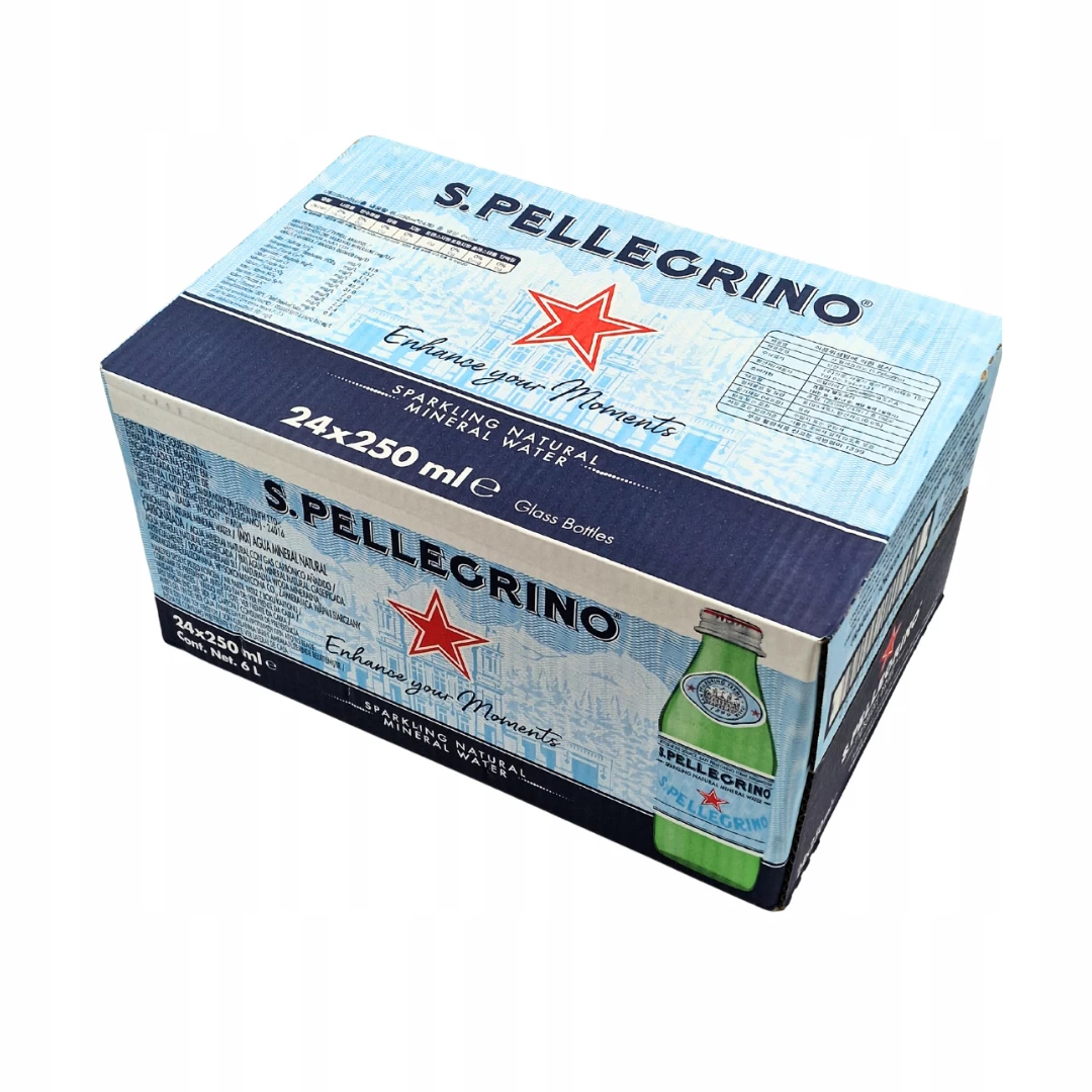 Woda S.Pellegrino 0,25 litra w szklanej butelce