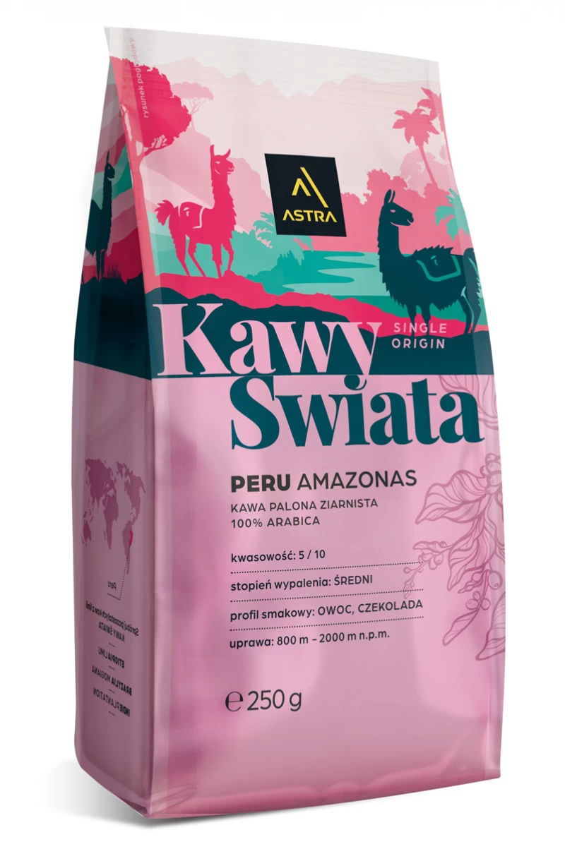 Kawa ziarnista ASTRA Peru 250g