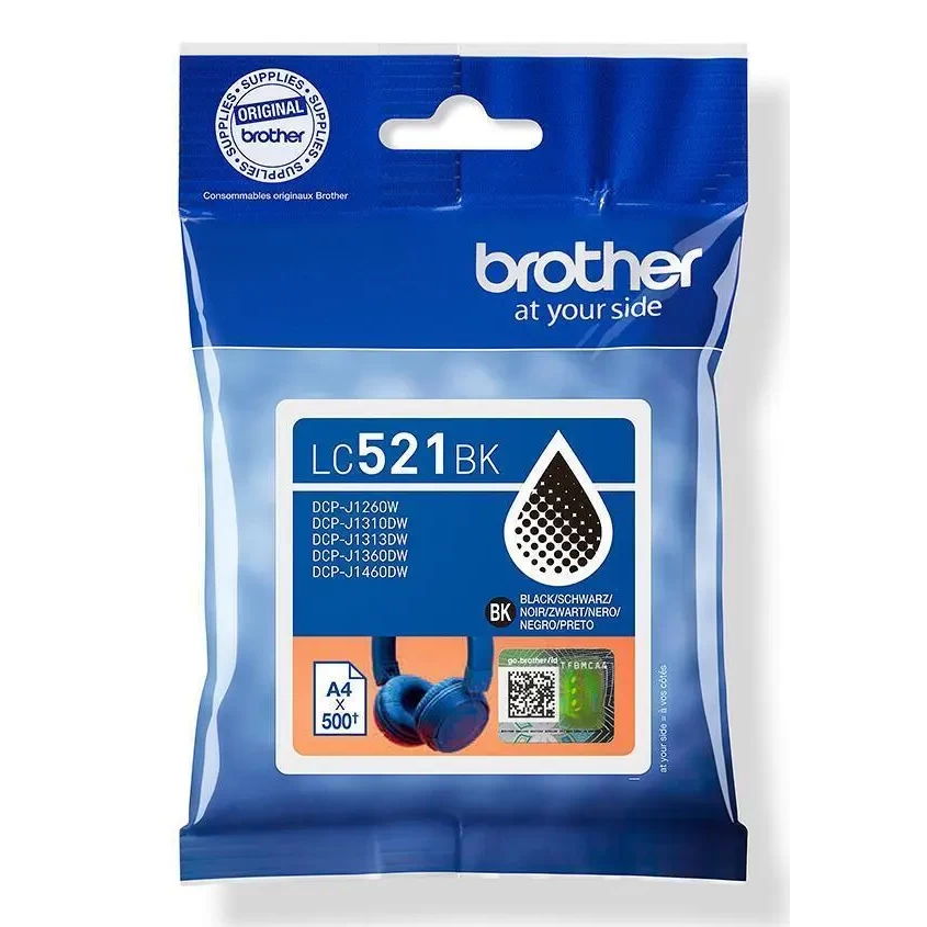 Tusz Brother LC521BK