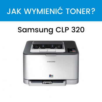 toner w drukarce Samsung CLP