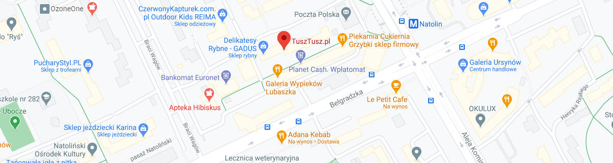 sklep tusztusz.pl ursynów