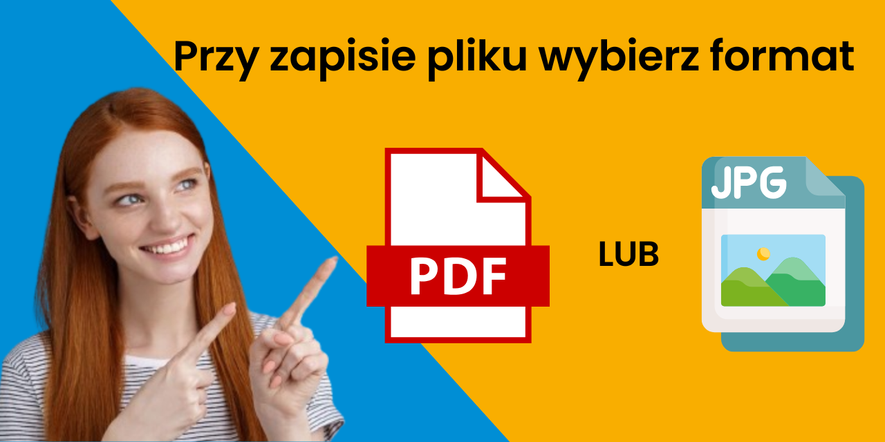 Format pliku do zapisu projektu wizytówki
