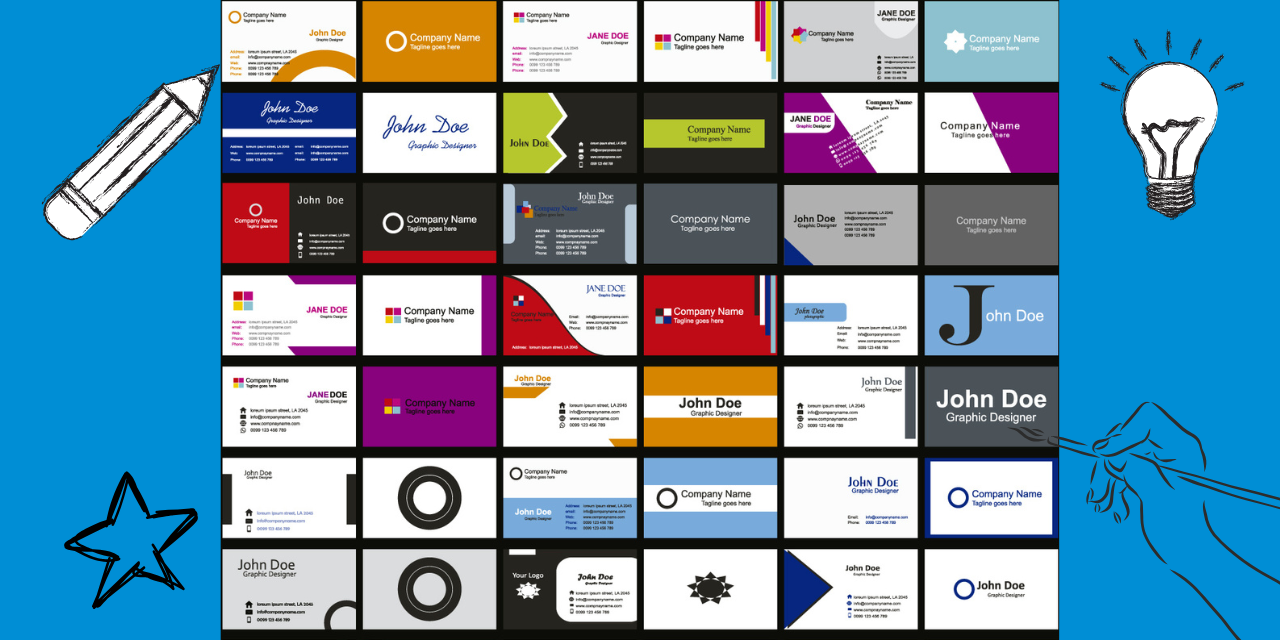 Przykładowe wzory wysokiej jakości wizytówek